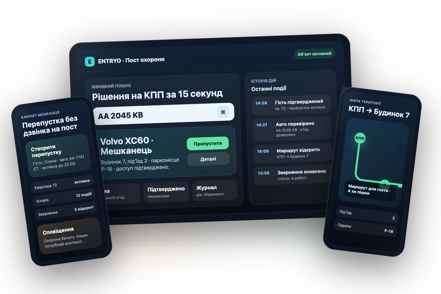 ENTRYO platform visual